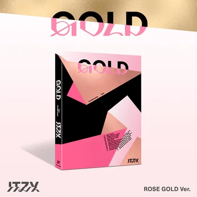 ITZY GOLD ALBUM  (STANDARD VER.)  |  KPOP USA WITHMUU OFFICIAL PHOTOCARD INCLUDED (RANDOM 1 OUT OF 5)