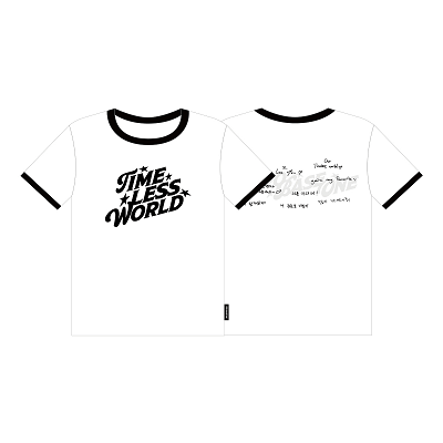 ZEROBASEONE THE FIRST TOUR TIMELESS WORLD MD  T-SHIRT  [WHITE]