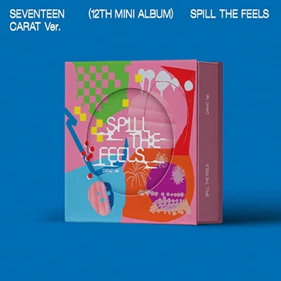 SEVENTEEN 12TH MINI ALBUM SPILL THE FEELS  (CARAT VER.)   RANDOM