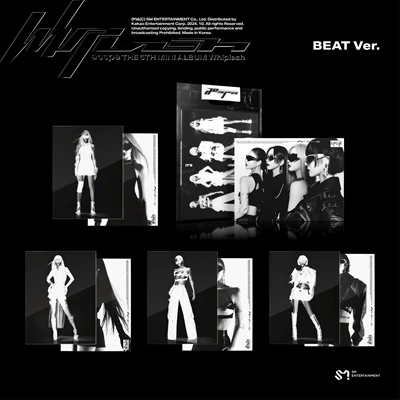AESPA 5TH MINI ALBUM WHIPLASH  (BEAT VER.)  |  5 ALBUMS SET