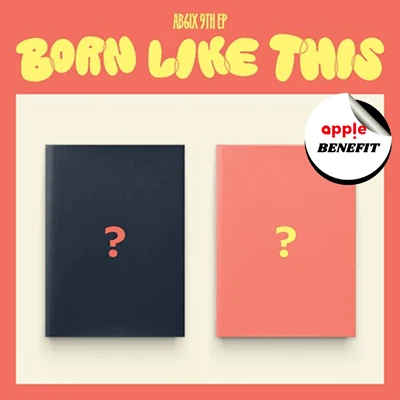 AB6IX 8TH EP ALBUM BORN LIKE THIS - 2 ALBUMS SET | KPOP USA APPLE OFFICIAL PHOTOCARD INCLUDED (RANDOM 1 OUT OF 4) 2 AB6IX 8TH EP ALBUM BORN LIKE THIS - 2 ALBUMS SET | KPOP USA APPLE OFFICIAL PHOTOCARD INCLUDED (RANDOM 1 OUT OF 4)