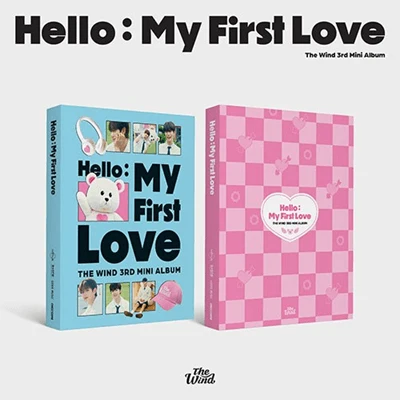 THE WIND 3RD MINI ALBUM HELLO : MY FIRST LOVE  |  2 ALBUMS SET