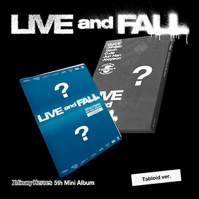 XDINARY HEROES 5TH MINI ALBUM LIVE AND FALL (TABLOID VER.) 2 XDINARY HEROES 5TH MINI ALBUM LIVE AND FALL (TABLOID VER.)