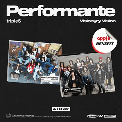 TRIPLES ALBUM VISIONARY VISION  'PERFORMANTE'