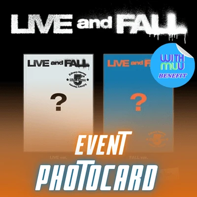 XDINARY HEROES 5TH MINI ALBUM LIVE AND FALL  -  2 ALBUMS SET    |   KPOP USA WITHMUU OFFICIAL PHOTOCARD INCLUDED (RANDOM 1 OUT OF 6)