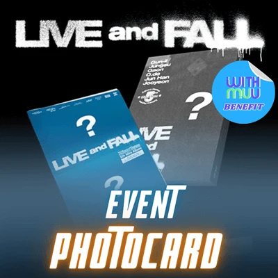 XDINARY HEROES 5TH MINI ALBUM LIVE AND FALL   (TABLOID VER.)   |   KPOP USA WITHMUU OFFICIAL PHOTOCRD INCLUDED (RANDOM 1 OUT OF 6)