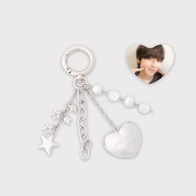NCT WISH [LET'S GO STEADY] OFFICIAL MD  HEART PENDANT KEYRING SET