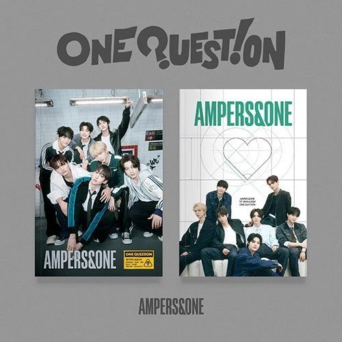 AMPERS&ONE 1ST MINI ALBUM ONE QUESTION - 2 ALBUMS SET 1 AMPERS&ONE 1ST MINI ALBUM ONE QUESTION - 2 ALBUMS SET
