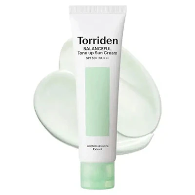 TORRIDEN BLANCEFUL TONE-UP SUN CREAM SPF 50+ PA++++