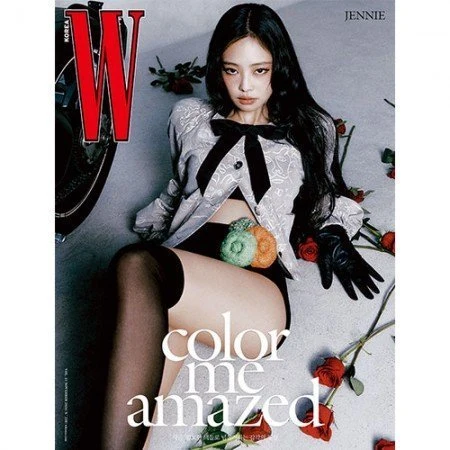 BLACKPINK JENNIE W KOREA 2024-11  MAGAZINE