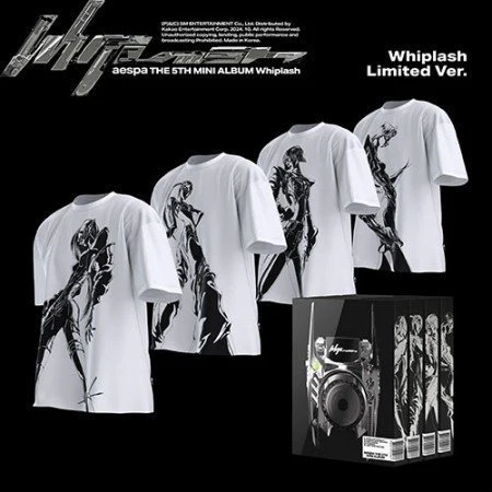 AESPA 5TH MINI ALBUM WHIPLASH  (WHIPLASH LIMITED VER.)