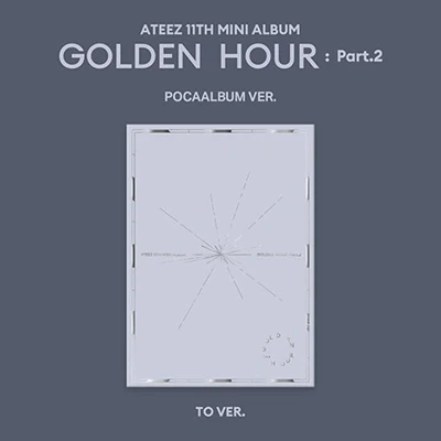 ATEEZ 11TH MINI ALBUM GOLDEN HOUR PART.2   (POCAALBUM VER.)