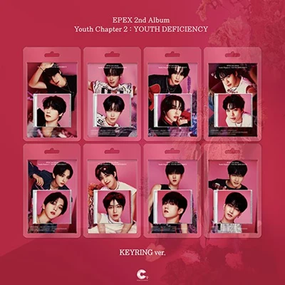 EPEX 2ND ALBUM YOUTH CHAPTER 2 : YOUTH DEFICIENCY (KEYRING ALBUM) 3 EPEX 2ND ALBUM YOUTH CHAPTER 2 : YOUTH DEFICIENCY (KEYRING ALBUM)