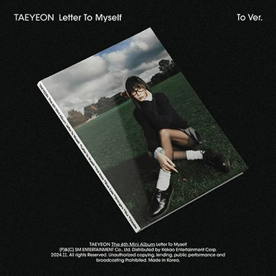 TAEYEON 6TH MINI ALBUM LETTER TO MYSELF (TO VER.) 1 TAEYEON 6TH MINI ALBUM LETTER TO MYSELF (TO VER.)