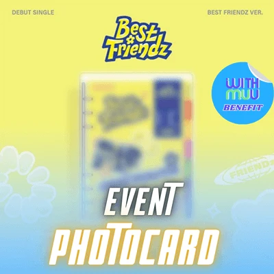 ODD YOUTH DEBUT SINGLE ALBUM BEST FRIENDZ  (BEST FRIENDZ VER.)   |   KPOP USA WITHMUU OFFICIAL PHOTOCARD (RANDOM 1 OUT OF 5) PER ALBUM