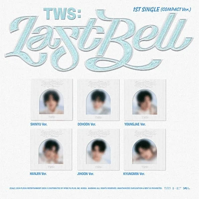 TWS 1ST SINGLE ALBUM LAST BELL  (COMPACT VER.)  -  6 ALBUMS SET
