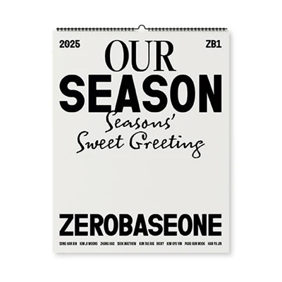 ZEROBASEONE  2025 SEASON'S GREETINGS   (WALL CALENDAR)