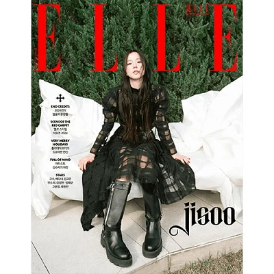 BLACKPINK JISOO ELLE KOREA  2024-12  MAGAZINE