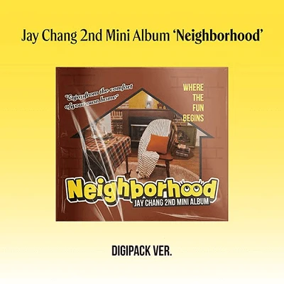 JAY CHANG 2ND MINI ALBUM NEIGHBORHOOD (DIGIPACK VER.) 1 JAY CHANG 2ND MINI ALBUM NEIGHBORHOOD (DIGIPACK VER.)