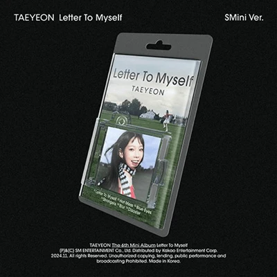 TAEYEON 6TH MINI ALBUM  LETTER TO MYSELF   (SMINI VER.)