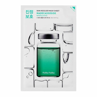 HOLIKA HOLIKA SKIN RESCUER MASK  MADECASSOSIDE   (1 SHEET)