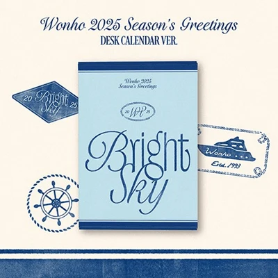WONHO 2025 SEASON'S GREETINGS (DESK CALENDAR VER.) 3 WONHO 2025 SEASON'S GREETINGS (DESK CALENDAR VER.)