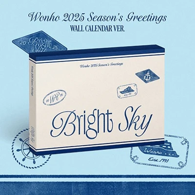 WONHO 2025 SEASON'S GREETINGS (WALL CALENDAR VER.) 1 WONHO 2025 SEASON'S GREETINGS (WALL CALENDAR VER.)
