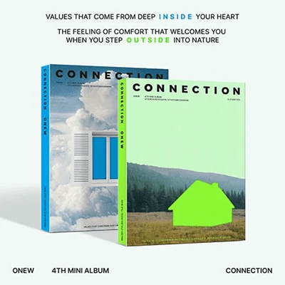 SHINEE ONEW 4TH MINI ALBUM CONNECTION (PHOTOBOOK VER.) - 2 ALBUMS SET | KPOP USA APPLE OFFICIAL PHOTOCARD (RANDOM 1 OUT OF 2) 3 SHINEE ONEW 4TH MINI ALBUM CONNECTION (PHOTOBOOK VER.) - 2 ALBUMS SET | KPOP USA APPLE OFFICIAL PHOTOCARD (RANDOM 1 OUT OF 2)