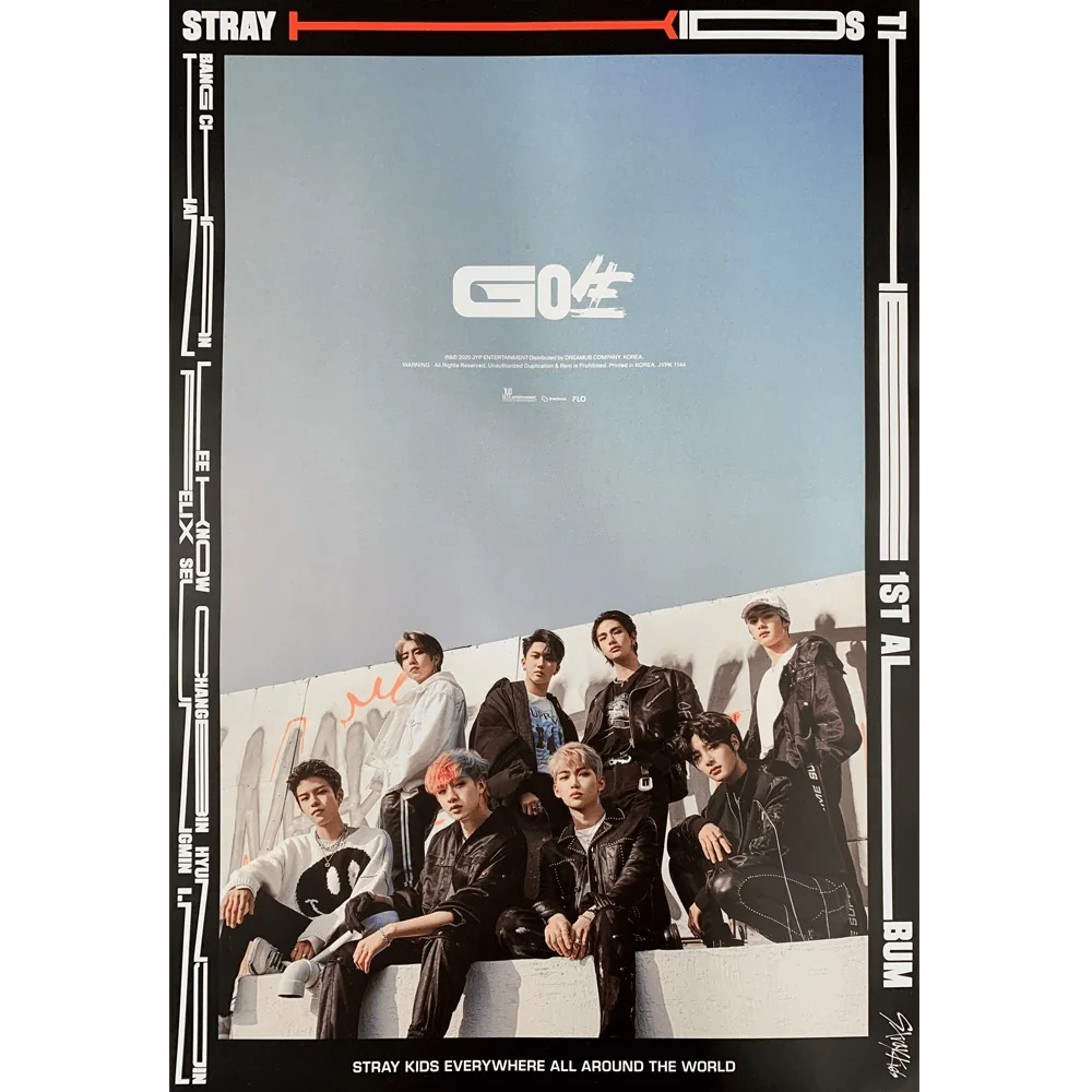 STRAY KIDS GO生 1ST ALBUM OFFICIAL POSTER (VER B) 3 STRAY KIDS GO生 1ST ALBUM OFFICIAL POSTER (VER B)