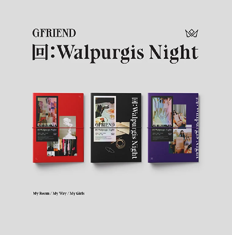 GFRIEND  回:WALPURGIS NIGHT  ALBUM |  3 ALBUMS SET