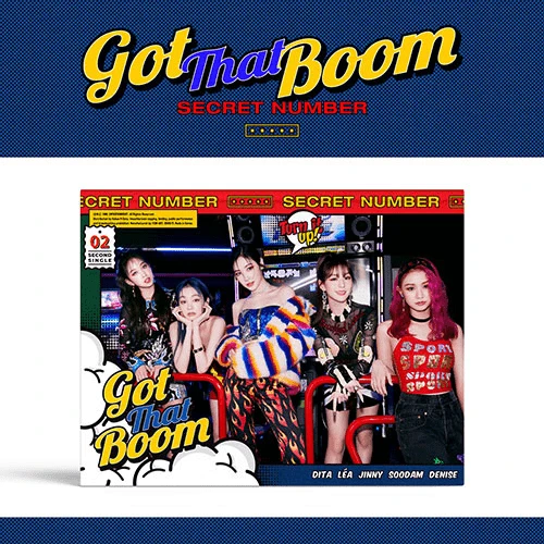 SECRET NUMBER GOT THAT BOOM 2ND SINGLE ALBUM 1 SECRET NUMBER GOT THAT BOOM 2ND SINGLE ALBUM