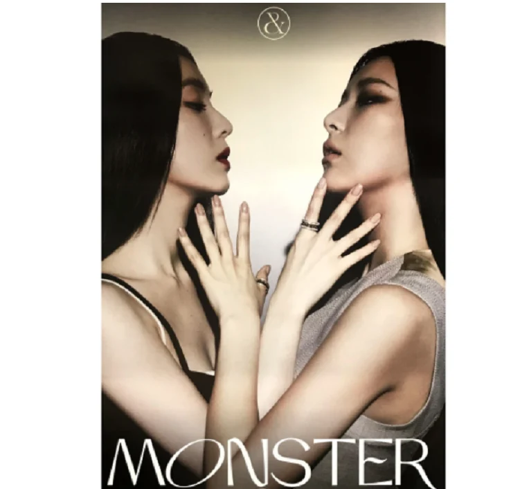 RED VELVET IRENE & SEULGI MONSTER 1ST MINI ALBUM OFFICIAL BASE NOTE POSTER (VER A) 1 RED VELVET IRENE & SEULGI MONSTER 1ST MINI ALBUM OFFICIAL BASE NOTE POSTER (VER A)