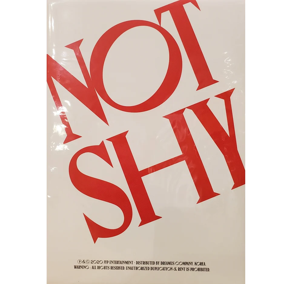 OFFICIAL ITZY NOT SHY STICKER AND POST CARD SET 1 OFFICIAL ITZY NOT SHY STICKER AND POST CARD SET