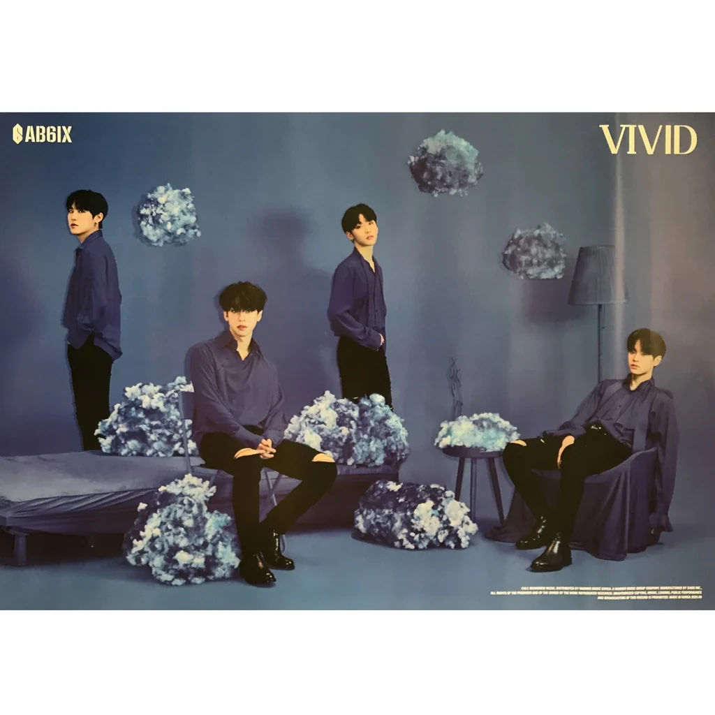 AB6IX VIVID 2ND MINI ALBUM OFFICIAL POSTER (I VER) 2 AB6IX VIVID 2ND MINI ALBUM OFFICIAL POSTER (I VER)