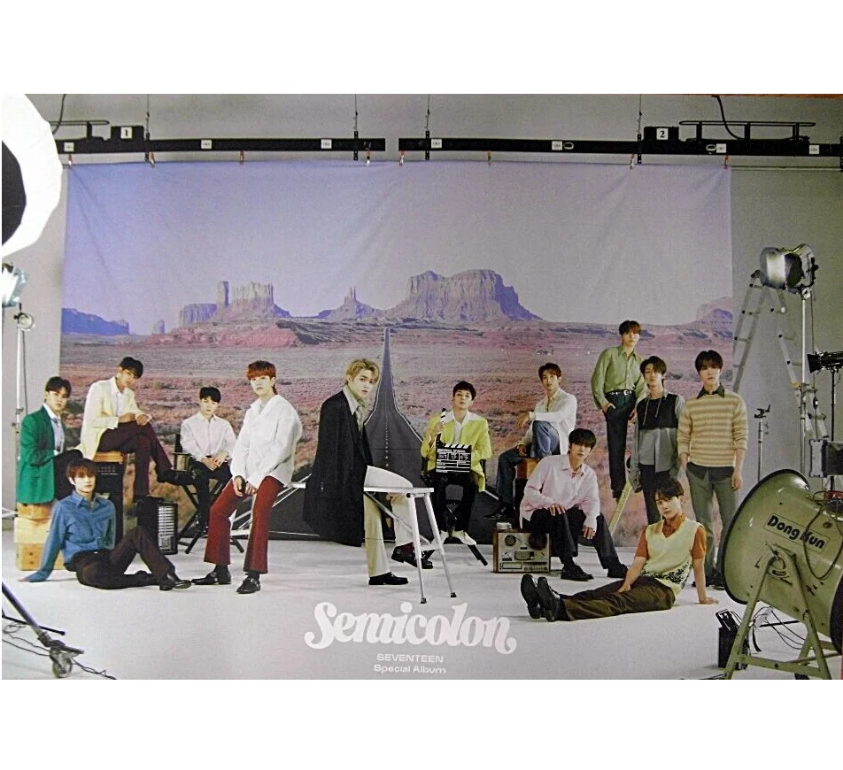 SEVENTEEN SEMICOLON SPECIAL ALBUM OFFICIAL POSTER 1 SEVENTEEN SEMICOLON SPECIAL ALBUM OFFICIAL POSTER