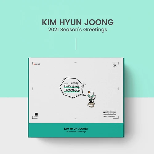 KIM HYUN JOONG  EVERYDAY JOONG  2021 SEASONS GREETINGS