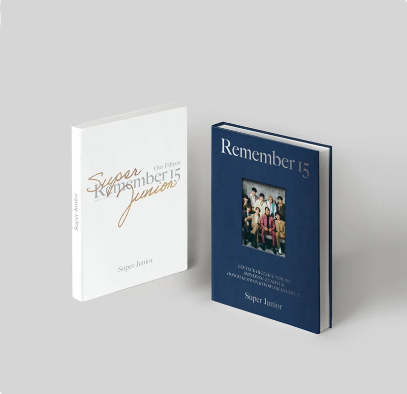 SUPER JUNIOR 'REMEMBER 15' 15TH ANNIVERSARY PHOTOBOOK 1 SUPER JUNIOR 'REMEMBER 15' 15TH ANNIVERSARY PHOTOBOOK