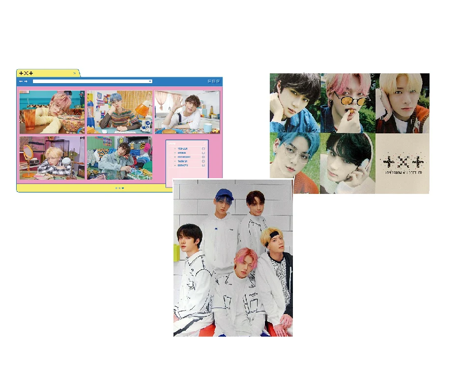 TXT  MINISODE1 : BLUE HOUR  ALBUM OFFICIAL POSTERS (3 POSTERS SET)
