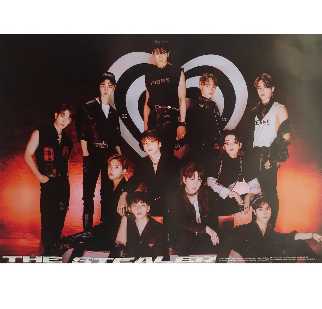 THE BOYZ CHASE 5TH MINI ALBUM OFFICIAL POSTER (TRICK VER) 1 THE BOYZ CHASE 5TH MINI ALBUM OFFICIAL POSTER (TRICK VER)