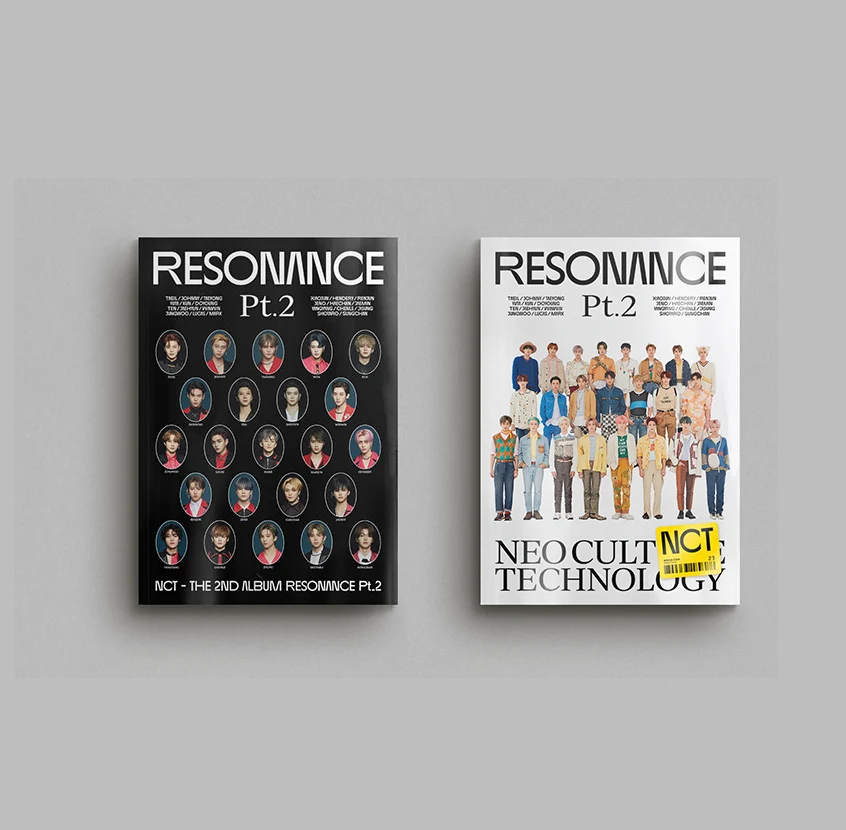NCT 2020 RESONANCE PT. 2 2ND ALBUM ARRIVAL VER & DEPARTURE VER 2 ALBUMS SET 1 NCT 2020 RESONANCE PT. 2 2ND ALBUM ARRIVAL VER & DEPARTURE VER 2 ALBUMS SET