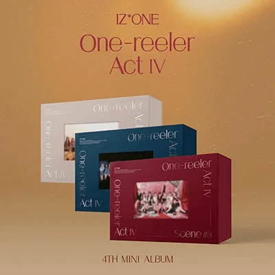 IZONE  ONE-REELER ACT Ⅳ  4TH MINI ALBUM | 3 ALBUMS SET
