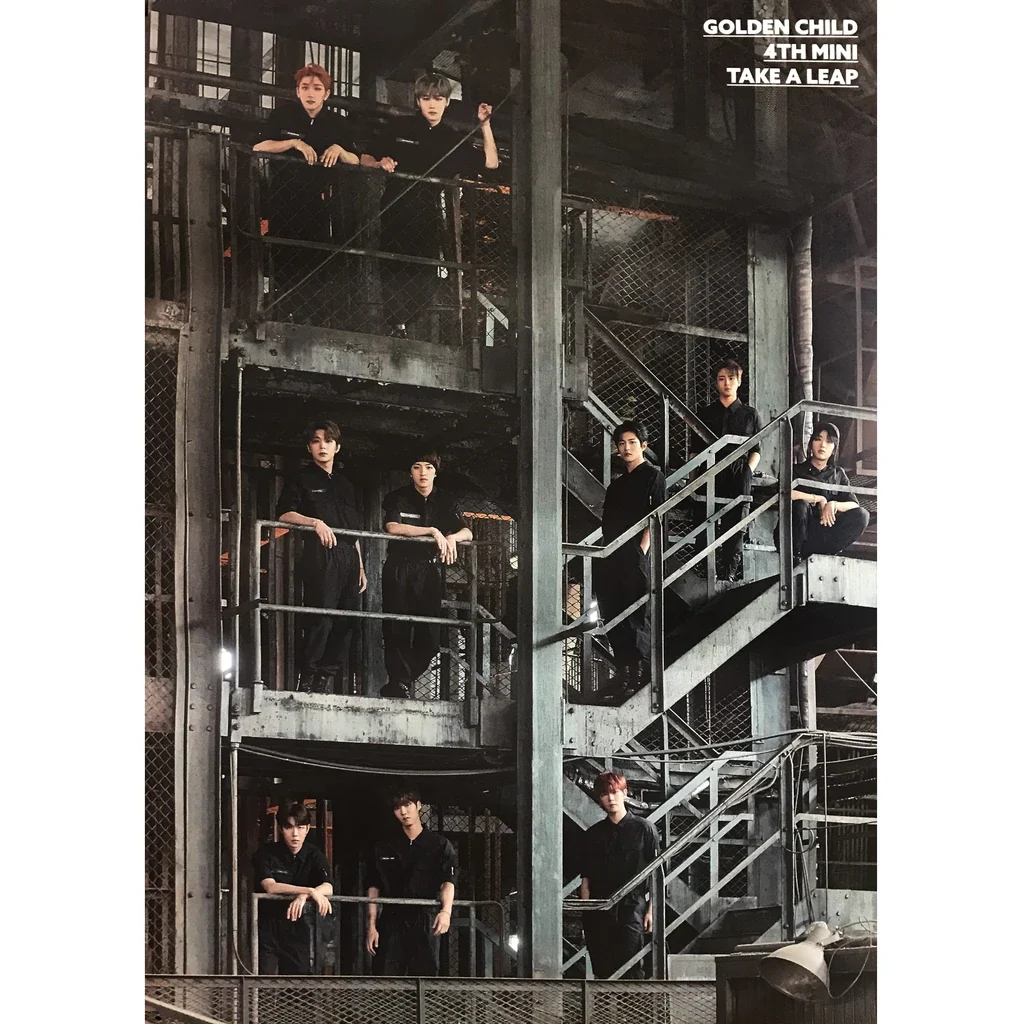 GOLDEN CHILD TAKE A LEAP ALBUM OFFICIAL POSTER 3 GOLDEN CHILD TAKE A LEAP ALBUM OFFICIAL POSTER