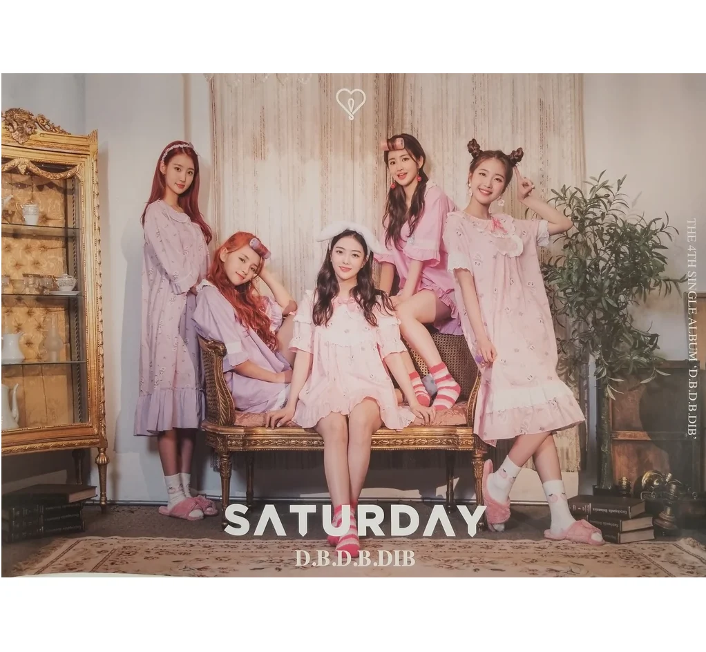 SATURDAY D.B.D.B.DIB SINGLE ALBUM OFFICIAL POSTER 1 SATURDAY D.B.D.B.DIB SINGLE ALBUM OFFICIAL POSTER