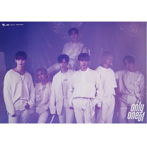 ONLYONEOF   PRODUCED BY PART 2  ALBUM OFFICIAL POSTER (ICE VERSION)