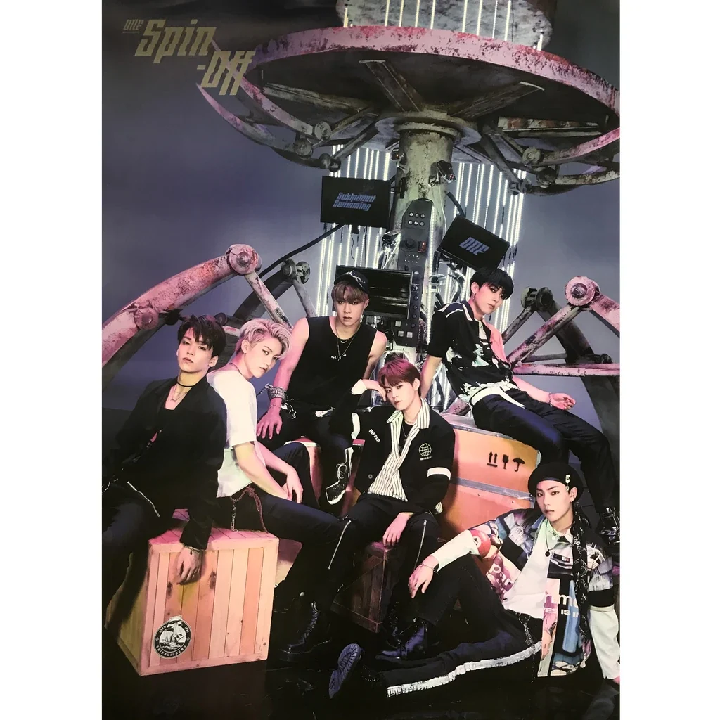 ONF  SPIN OFF  ALBUM OFFICIAL POSTER (VERSION A)