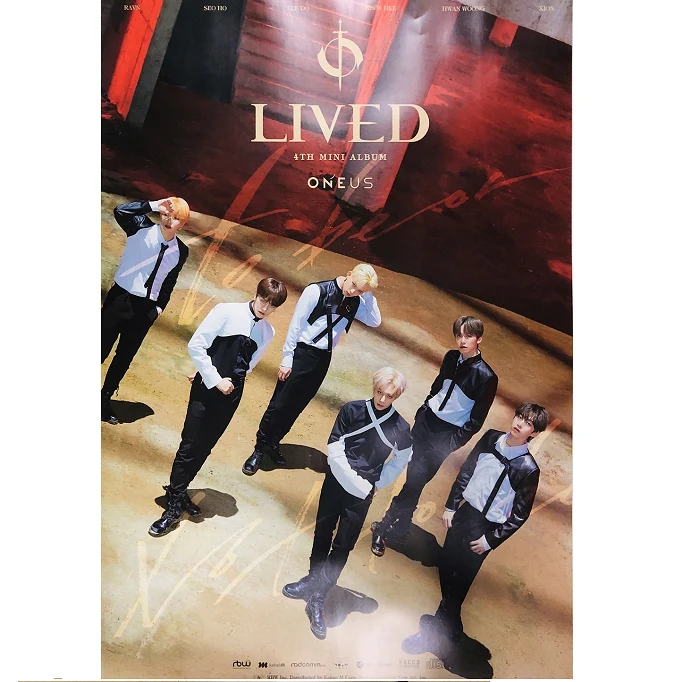 ONEUS  LIVED  ALBUM OFFICIAL POSTER (VERSION B)