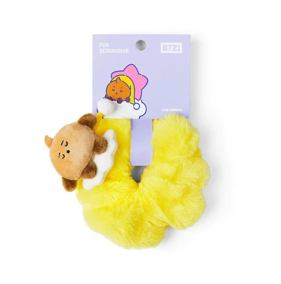 BT21 OFFICIAL BABY FUR SCRUNCHIE 1 BT21 OFFICIAL BABY FUR SCRUNCHIE