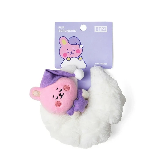 BT21 OFFICIAL BABY FUR SCRUNCHIE 3 BT21 OFFICIAL BABY FUR SCRUNCHIE