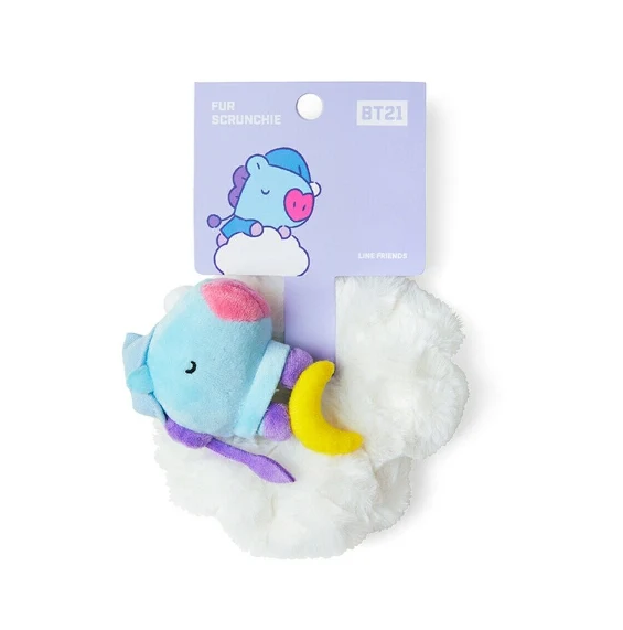 BT21 OFFICIAL BABY FUR SCRUNCHIE 4 BT21 OFFICIAL BABY FUR SCRUNCHIE