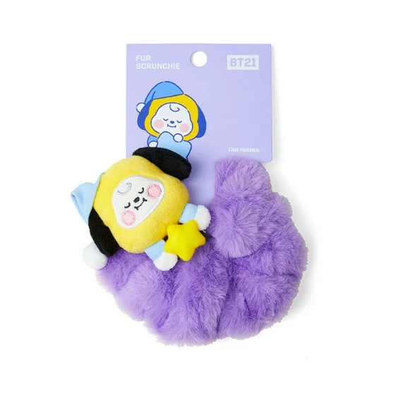 BT21 OFFICIAL BABY FUR SCRUNCHIE 5 BT21 OFFICIAL BABY FUR SCRUNCHIE